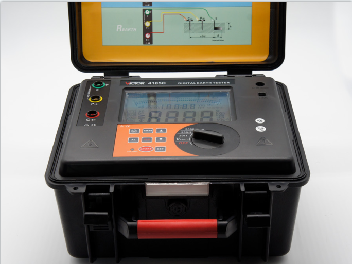 鉗形接地電阻測試儀