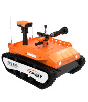 防爆消防滅火偵察機(jī)器人【重型超級(jí)動(dòng)力】 (第5代，360°升降云臺(tái)探測裝置+語音控制）