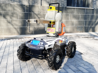 地質雷達無線遙控移動式全景邊坡監測雷達（5000m監測，云臺，高機動無線遙控，有毒有害氣體，第11代）