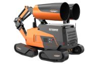 RXR-YM60000GD消防排煙滅火破拆機(jī)器人 (油動液壓、破拆機(jī)械臂、80國產(chǎn)消防水炮)
