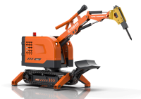 破拆機(jī)器人（音視頻傳輸、環(huán)境氣體探測(cè)+配備破碎錘、圓盤(pán)鋸、液壓剪、夾抓裝置等屬具，具有破拆、切割、剪切、抓取等功能）